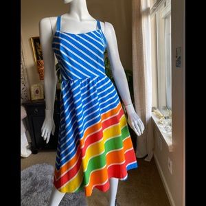 Vintage Rainbow Dress